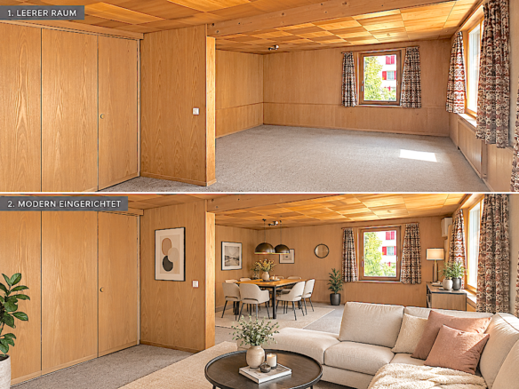 Dreifamilienhaus mit Garten, Werkstatt und Ladenlokal